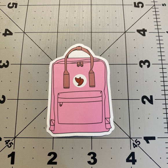 🌈20/$12🌈 Pink Backpack Sticker - Picture 2 of 3